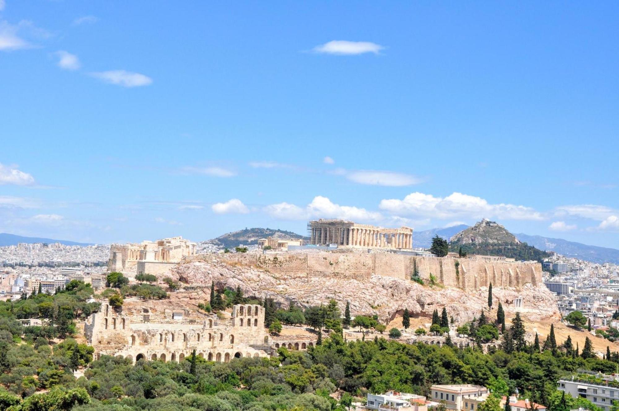 Big Apartment In Acropolis Museum Athen Eksteriør bilde